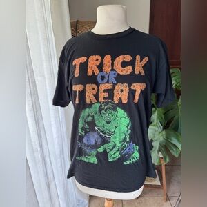 Black‎ Hulk Trick or Treat T-Shirt Halloween